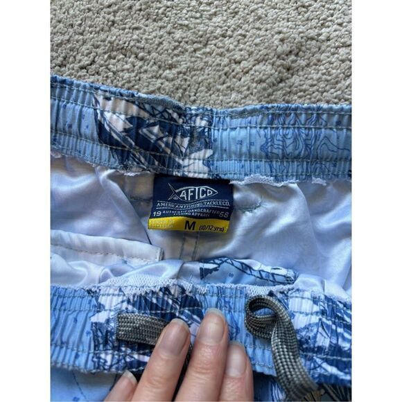 NWOT AFTCO youth boatbar swim trunk short, med $70 C9 - Picture 5 of 5